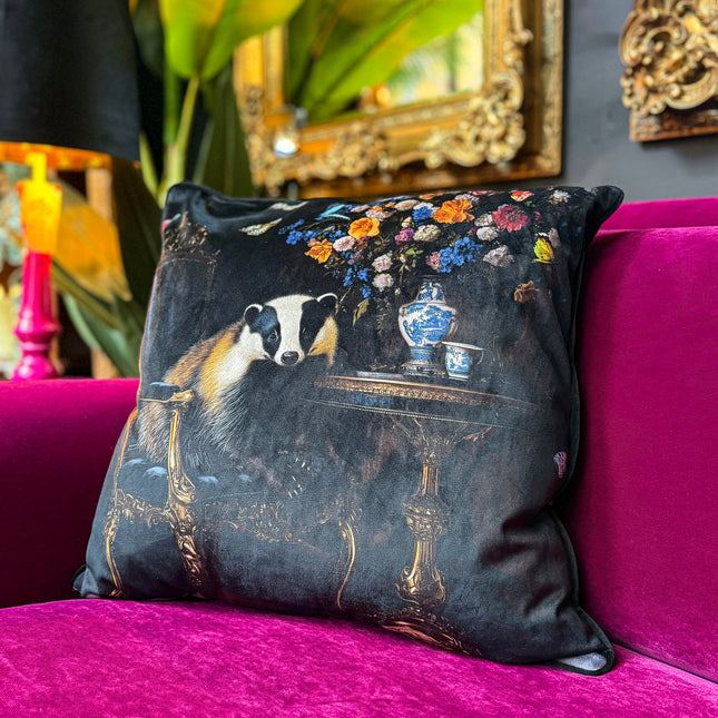 Cushion Scatter in The Badger's Parlour (Feather Filled) 60 x 60cm