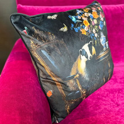 Cushion Scatter in The Badger's Parlour (Feather Filled) 60 x 60cm