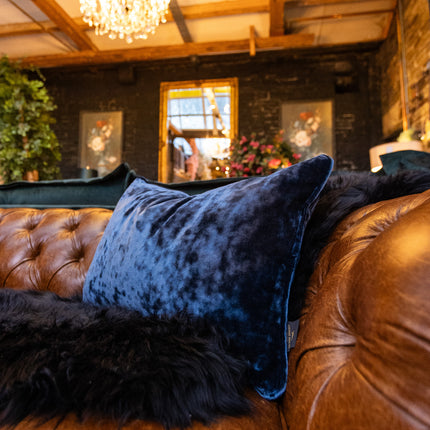 Cushion in Sunshine Velvet (Various Sizes)