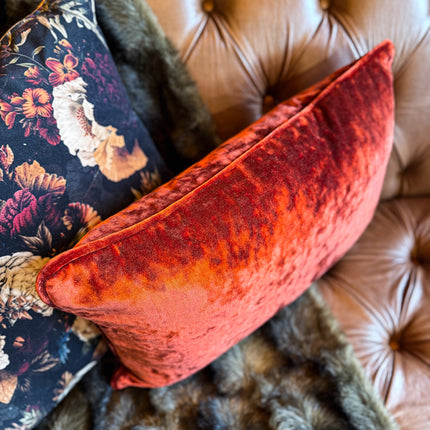 Cushion in Sunshine Velvet (Various Sizes)