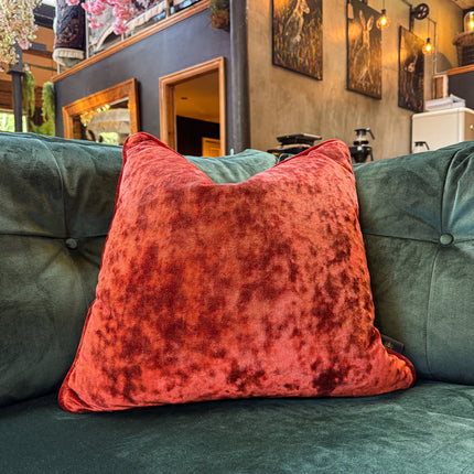 Cushion in Sunshine Velvet (Various Sizes)