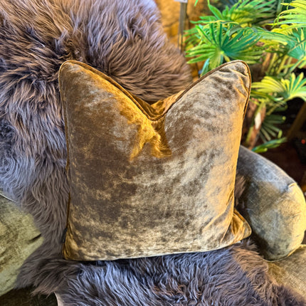 Cushion in Sunshine Velvet (Various Sizes)