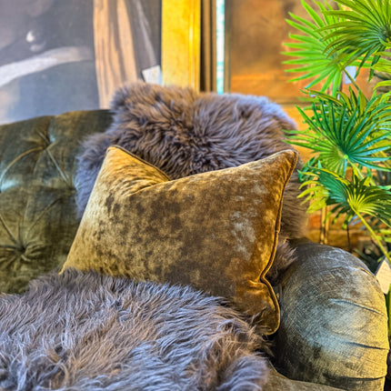 Cushion in Sunshine Velvet (Various Sizes)