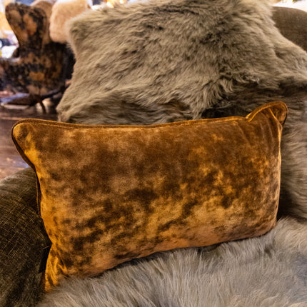 Cushion in Sunshine Velvet (Various Sizes)