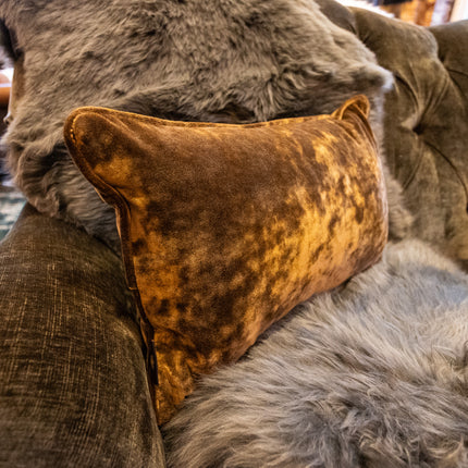 Cushion in Sunshine Velvet (Various Sizes)