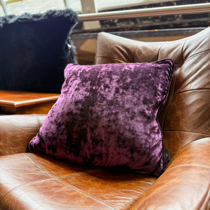 Cushion in Sunshine Velvet (Various Sizes)