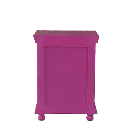 Hot Pink Mirrored Side cabinet – The Pink Duchess