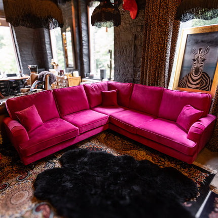 Darcey Sofa in Plush Velvet