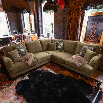 Darcey Sofa in Plush Velvet