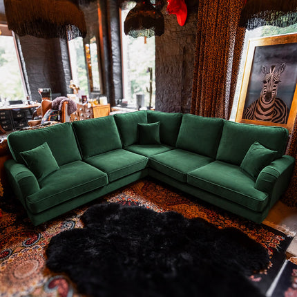 Darcey Sofa in Plush Velvet