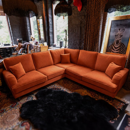 Darcey Sofa in Plush Velvet