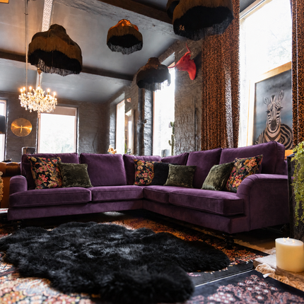 Darcey Sofa in Plush Velvet