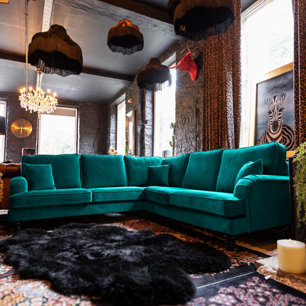 Darcey Sofa in Plush Velvet