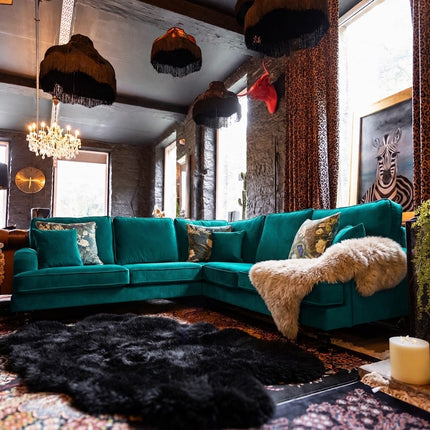 Darcey Sofa in Plush Velvet