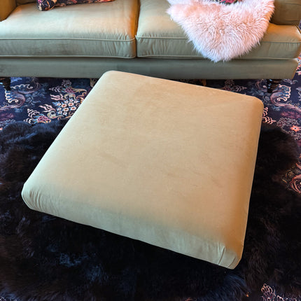 Darcey Footstool in Trinity Velvet