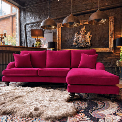 Darcey Sofa in Plush Velvet