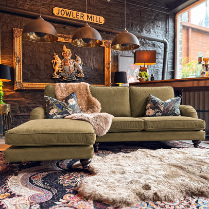Darcey Sofa in Plush Velvet