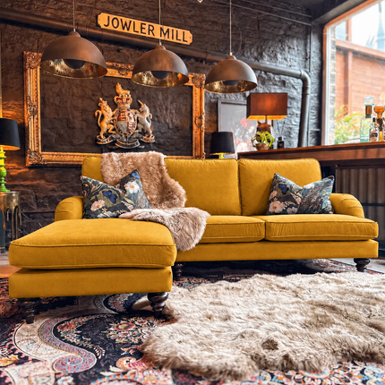 Darcey Sofa in Plush Velvet
