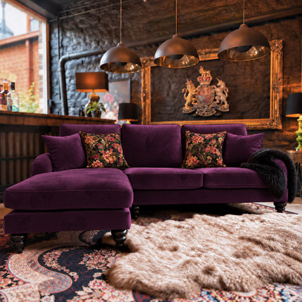 Darcey Sofa in Plush Velvet
