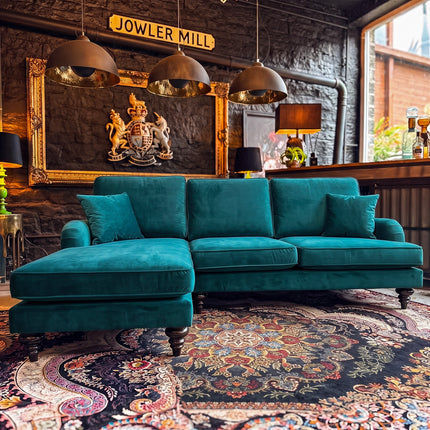 Darcey Sofa in Plush Velvet