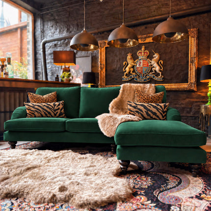 Darcey Sofa in Plush Velvet
