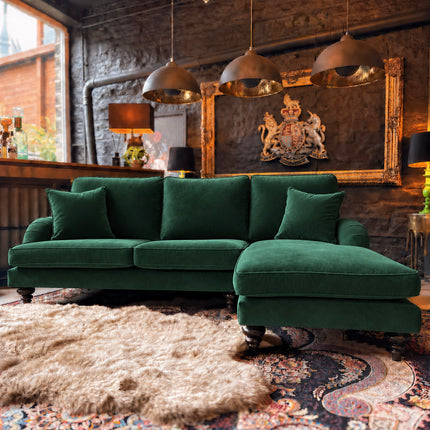 Darcey Sofa in Plush Velvet