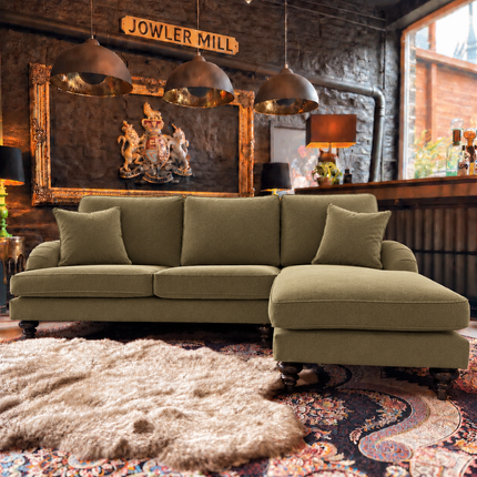 Darcey Sofa in Plush Velvet