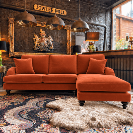 Darcey Sofa in Plush Velvet