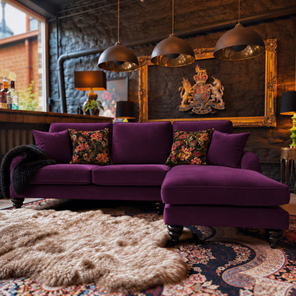 Darcey Sofa in Plush Velvet