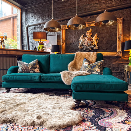 Darcey Sofa in Plush Velvet