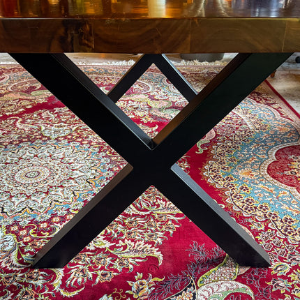 Dining Table Accacia Live Edge Industrial (Various Sizes)