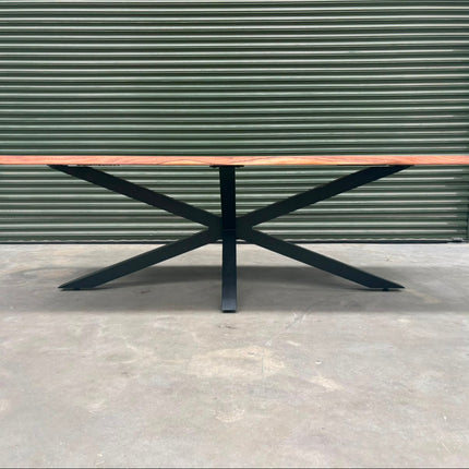 Dining Table Industrial Living Edge Large - Ex Display