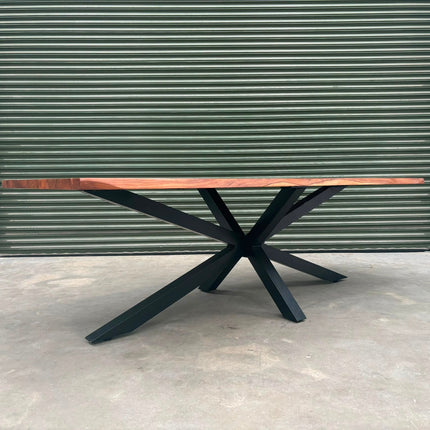 Dining Table Industrial Living Edge Large - Ex Display
