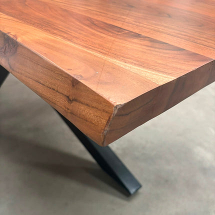 Dining Table Industrial Living Edge Large - Ex Display