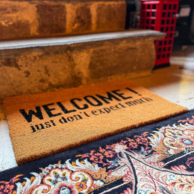 Don't Expect Much Doormat
