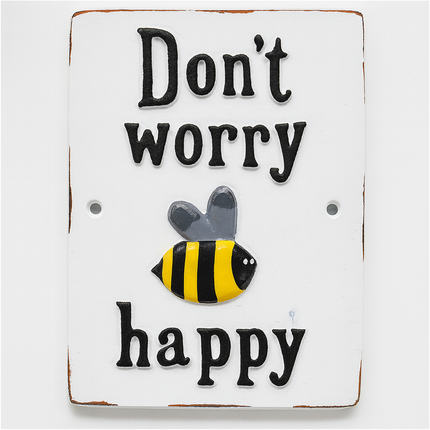 Sign - Bee Happy