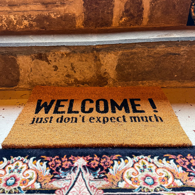 Don't Expect Much Doormat