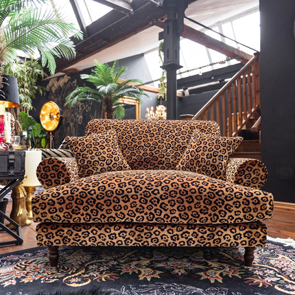 Dopamine in Animal Print Velvet