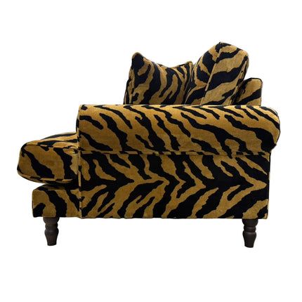 Dopamine in Zebra Gold Velvet