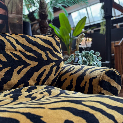 Dopamine in Zebra Gold Velvet