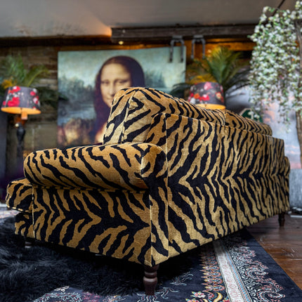 Dopamine in Zebra Gold Velvet