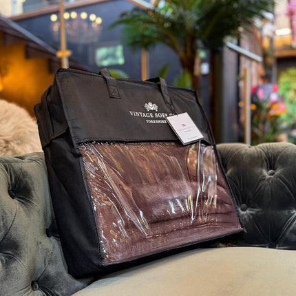 Throw Double Sided Faux Fur in Chocolate Brown