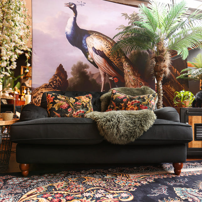 Eaton Chesterfield in Plush Velvet