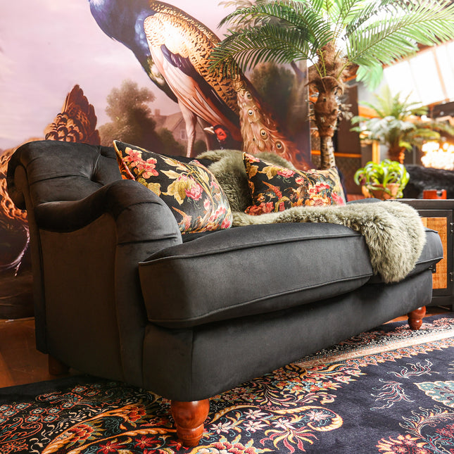 Eaton Chesterfield in Plush Velvet