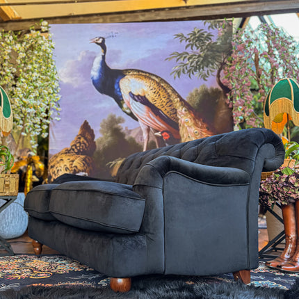 Eaton Chesterfield in Plush Velvet