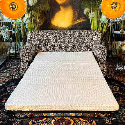Eaton Chesterfield Sofabed in Animal Velvet
