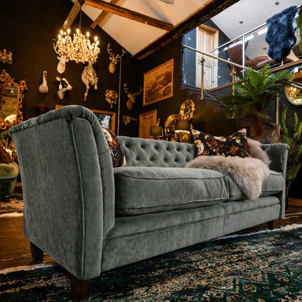 Granby Chesterfield Sofa in Opulence Velvet