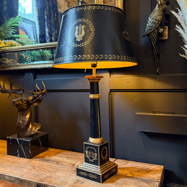 Empire Table Lamp with Shade