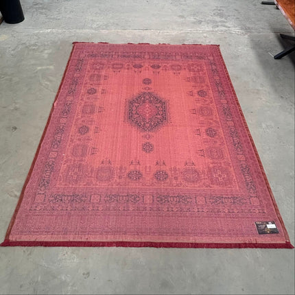 Extra Large Vintage Orange Rug - Ex Display