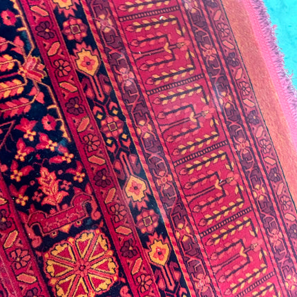 Extra Large Vintage Orange Rug - Ex Display